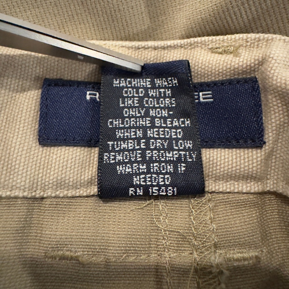 Roundtree & Yorke Outdoors Classic Fit Straight Leg Tan Micro Corduroy Pants 42 - Picture 8 of 9